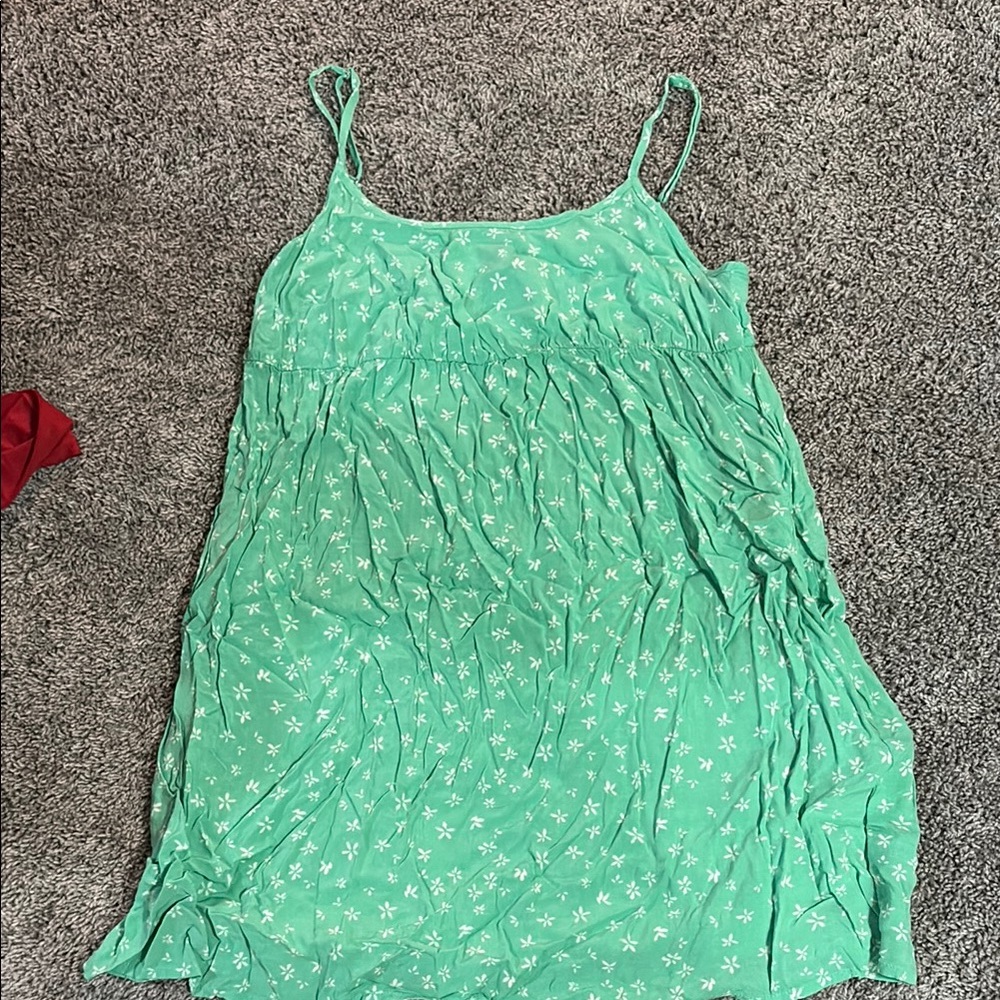 Wild Fable Green Floral Maxi Dress